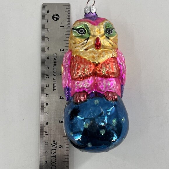 Christopher Radko Hooty Hoot‎ (95-024-0) Holiday Christmas Ornament Vintage - Picture 8 of 8